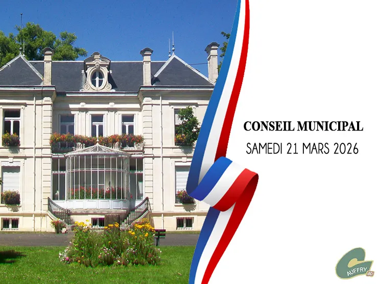 Lire la suite de l'actualité CONSEIL MUNICIPAL D&rsquo;INSTALLATION : SAMEDI 21 MARS 2026